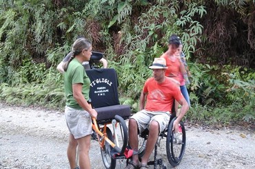 Joëlette en Guadeloupe